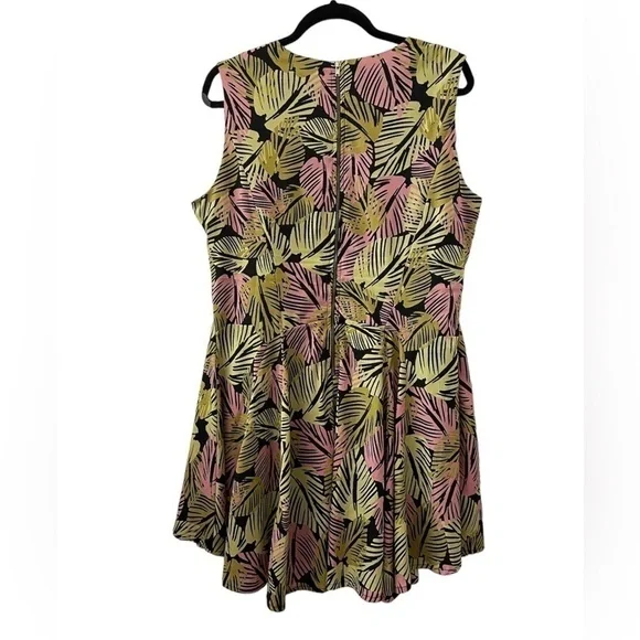BAR III Tropical Print Mini Dress Size XL - Picture 2 of 3
